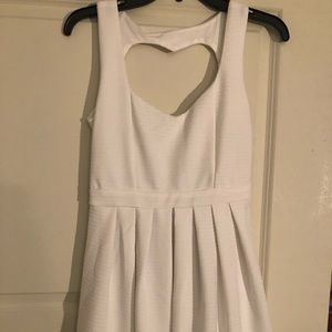 Poof Couture white dress